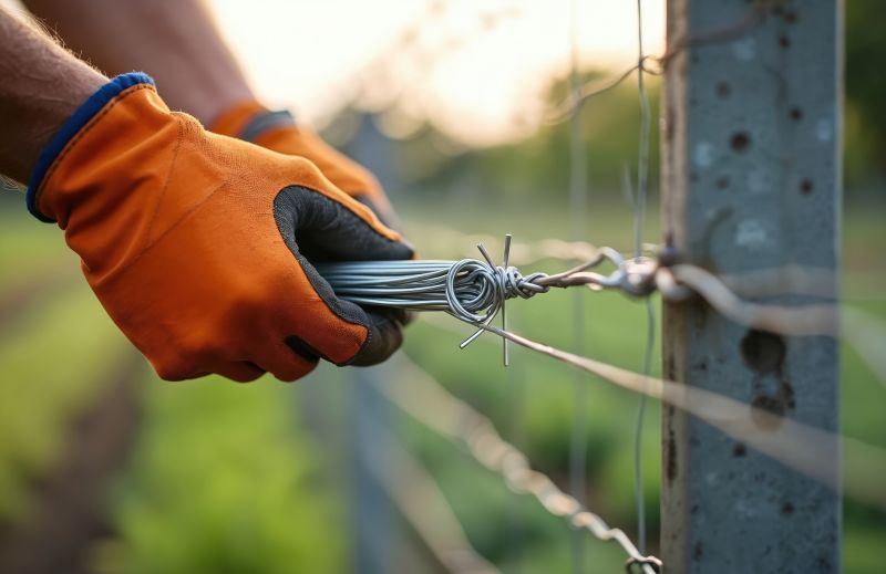 Barbed Wire Installation