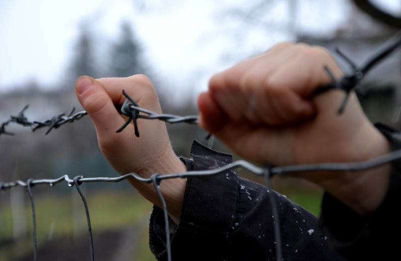 Barbed Wire Installation