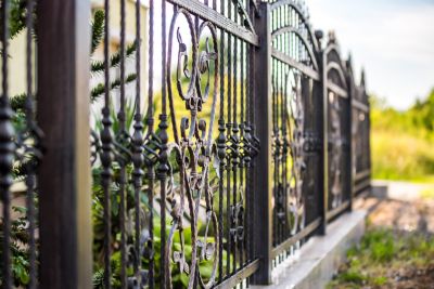 Decorative Iron Fence