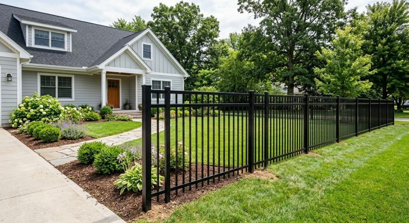 Metal Pool Fence Installation in South Houston, TX