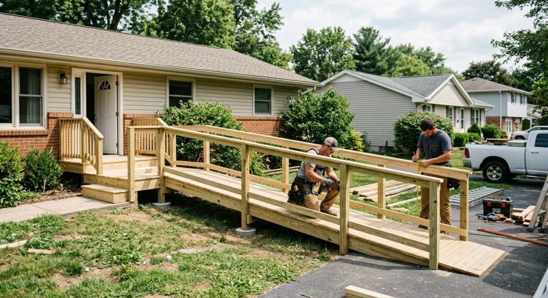 Wheelchair Ramp Installation in Wilmington, NC